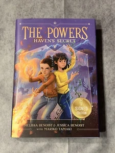 MELISSA BENOIST Signed Copy Autograph Book THE POWERS Haven's Secret SUPERGIRL - Bild 1 von 6