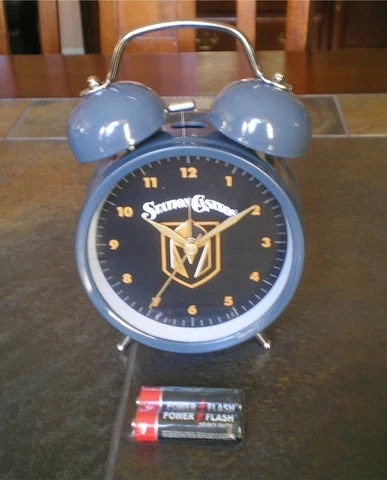 NIB Vegas Golden Knights Alarm Clock Station Casino - Great Collection Item Cover