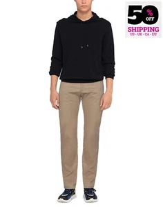 UVP215€ PAUL & SHARK Tapered Hose W30 Braun Stretch Logo - Bild 1 von 5