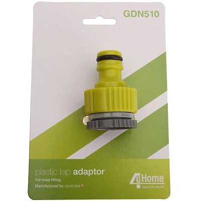 Garden Tap Hose Pipe Connector 1/2 & 3/4" for KARCHER K1 K2 Pressure Washers - Image 1 of 4