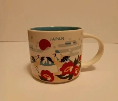 Starbucks Mug YAHC Japan with Cranes You Are Here Collection Coffee Cup - Image 1 of 2