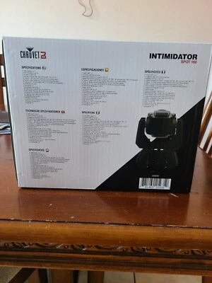 Chauvet DJ Intimidator Spot 160 ILS 60w DMX Moving Head Beam Light w/LCD Display - Image 1 of 3
