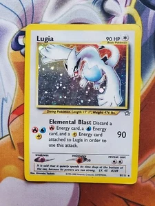 Pokémon TCG Lugia Neo Genesis 9/111 Unlimited Edition Holo Rare MP - Bild 1 von 2
