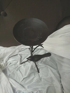 Pier 1 One Metal Brown Bird Candle Holder  - Picture 1 of 7