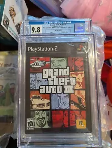 Grand Theft Auto III - PlayStation 2 PS2 - Brand New Sealed Graded CGC 9.8 A++ - Picture 1 of 2