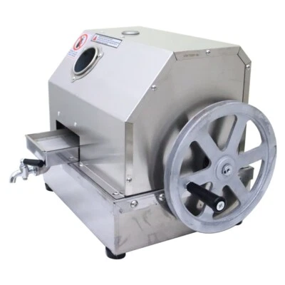 Manual 3 Rollers Sugar Cane Press Juicer MachineCommercial Sugar Cane Squeezer - Image 1 of 4