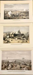 1855 CRIMEAN WAR COLLECTION Of LARGE MILITARY LITHOGRAPHS By W SIMPSON Coloured - Imagen 1 de 4