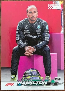 2024 TOPPS PADDOCK PASS FORMULA 1 LEWIS HAMILTON MERCEDES F1 RACING CARD #6 NM - Picture 1 of 2