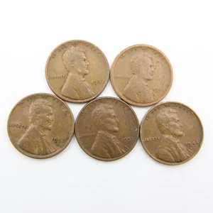 Lincoln Wheat Cent Penny Coin Lot- Actual Coins Shown [WCL19] - Bild 1 von 2