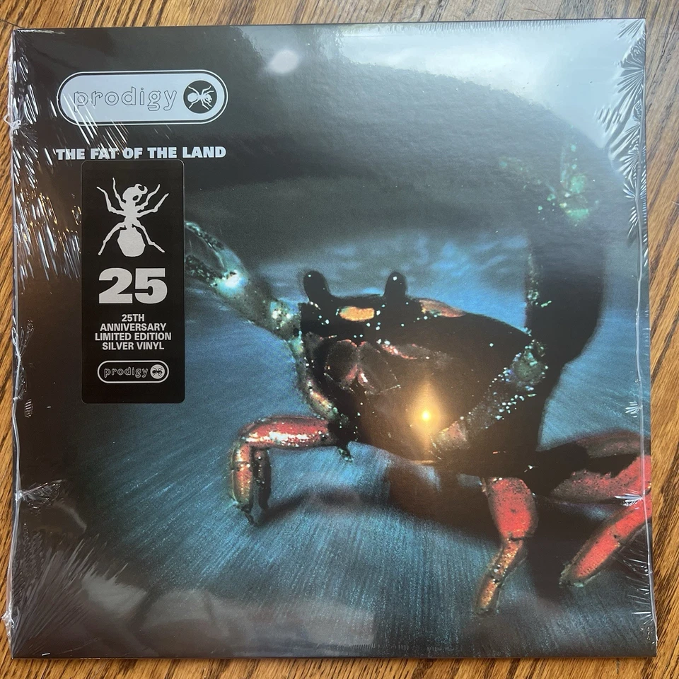 THE PRODIGY 25th Anniversary SILVER VINYL The Fat Of The Land SEALED! Ships Free - Image 1 of 4