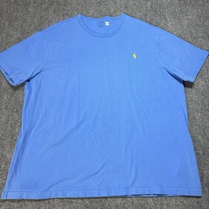 Polo Ralph Lauren Jersey Peso Pesado Camiseta Hombre’s 3XB Azul Grande y Alto Poni - Imagen 1 de 7