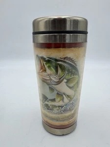 American Expedition Edelstahl Travel Mug Kaffeebecher Thermo Bass - Bild 1 von 8