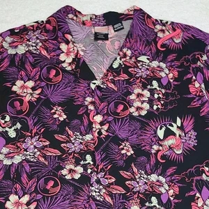 Marvel Venom Herren schwarz lila Hawaii Stil Button Down Hemd Comic 3XL - Bild 1 von 5
