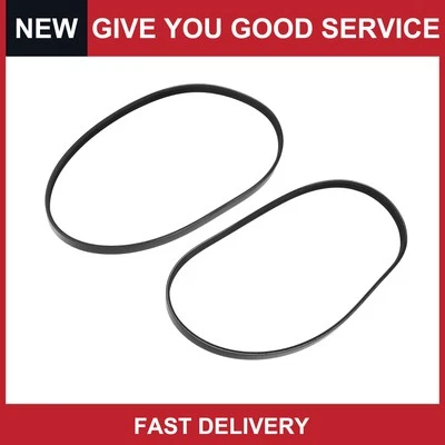 Pack de 2 correas serpentinas coche Hyundai Elantra 2.0L 2007-2012 034903137B Foto 1 de 4