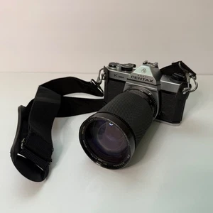 Vintage Pentax K1000 35mm SLR Film Camera w/ Lens Working - Picture 1 of 4