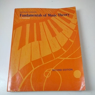 Vintage Fundamentals of Music Theory A Program Howard 2nd Edition Softcover - Image 1 of 4