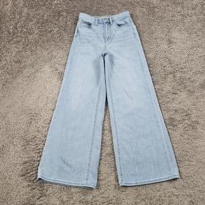 Joes Jeans Women 24 Wide Leg High Rise Light Denim Mia Ankle Admiration 23x27 - Picture 1 of 15