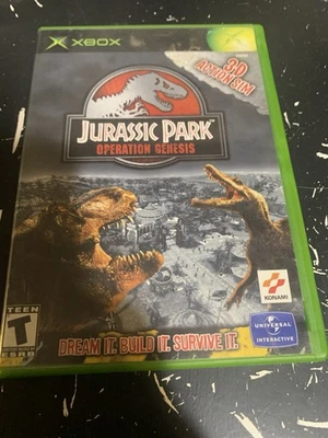 Jurassic Park Operation Genesis Xbox. No Manual Tested And Working. - Image 1 of 4