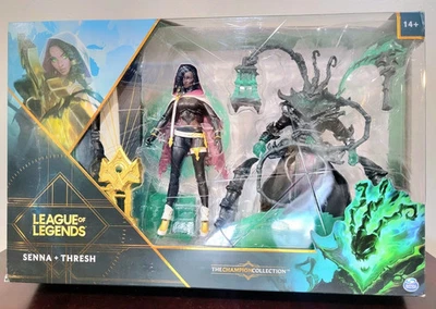 League Of Legends 2-Pack Official 6" Inch Senna & Thresh Figures New - Image 1 of 4