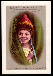 Carte commerciali vittoriane BARROW & ADAMS quadri e cornici, 46 no alto San Colombo O - Foto 1 di 2