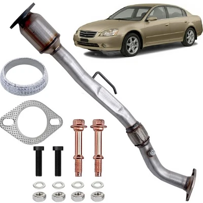 Convertidor catalítico para Nissan Altima sedán 4 puertas 2,5 L 2002 2003 2004 2005 2006 Foto 1 de 4