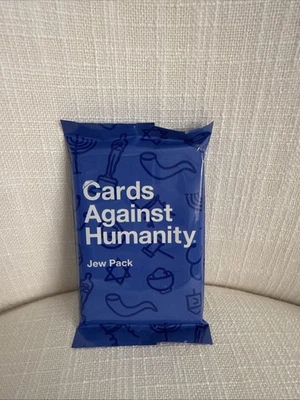 Cards Against Humanity Jew Pack Blue Original 2017 CAH Release - New Sealed - Image 1 of 2
