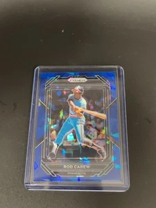 2023 Panini Prizm Blue Ice Prizm#261 ROD CAREW Twins Minnesota. - Picture 1 of 2