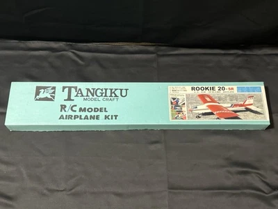 Vintage TETTRA Tangiku Model Craft RC Plane Balsa kit Rookie 20SR Made in Japan - Image 1 of 4