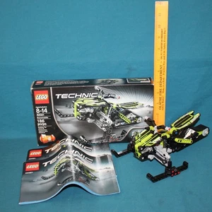 LEGO Technic 42021 Snowmobile 2 In 1 Complete with Box Instructions - Picture 1 of 2