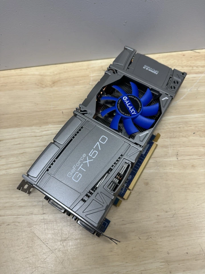 Galaxy NVIDIA GeForce GTX 570 (57NKH3HS4GXK) 1280MB 320Bit DDR5 Graphics - Image 1 of 4