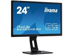 Iiyama ProLite B2483HS Monitor 24" FHD TN LED 75Hz matt, 1ms, 250cd/m², 1000:1 - Bild 1 von 1