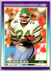 1990 Score Freeman McNeil New York Jets #473 - Imagen 1 de 2