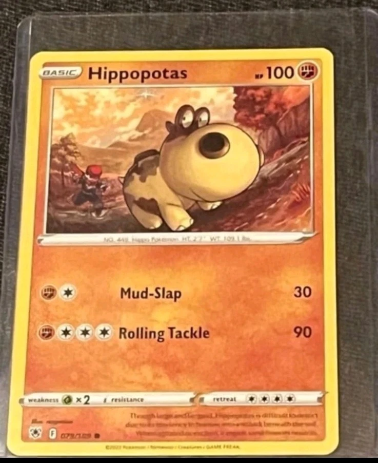 Hippopotas 79/189 - Astral Radiance - Common - Pokemon Card TCG - Image 1 of 1