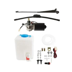 Kit Tergicristallo Spruzzatore Regolabile per Veicoli Motore 30W Pulizia 90 Gradi - Foto 1 di 8
