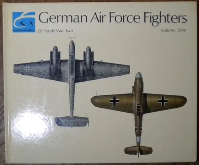 German Air Force Fighters of WWII Vol. One Martin C. Windrow HC 1971 Doubleday Foto 1 de 2