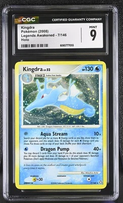 CGC 9 Kingdra 7/146 Holo Legends Awakened Pokémon Card - Image 1 of 2