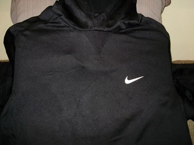 Nike Therma Dri-Fit M41563 Sideline Black White Pullover Hoodie Jacket Mens 4XLT - Image 1 of 4