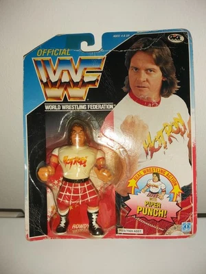 ROWDY RODDY PIPER. GIG WWF Hasbro Action figure. - Immagine 1 di 4
