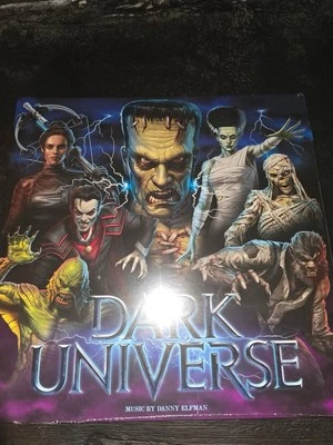 Epic Universe Dark Universe Music of the Monsters Colored Vinyl Album Danny Elf - Image 1 of 4