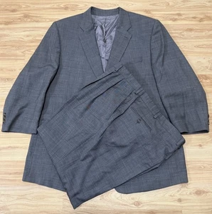 LAUREN RALPH LAUREN 100% WOLLE ZWEITEILIGER ANZUG 48R ZWEI KNÖPFE EINSCHLITZ JACKE - Bild 1 von 11