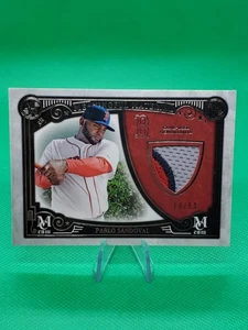 Pablo Sandoval 2016 Museum Collection #MMPR-PS Meaningful Material 3 Color Patch - Picture 1 of 2
