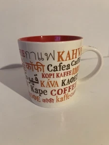 Tazza da caffè Starbucks 2008 CAFFÈ in più lingue tazza 16 oz - Foto 1 di 5