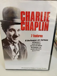 Charlie Chaplin - 7 Features (DVD, 2004 Echo Bridge) B/W - Picture 1 of 2