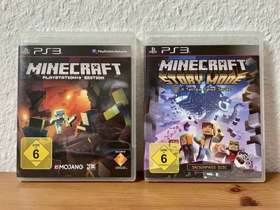 PS3 Spiel Minecraft Edition 2014 Mojang Story Mode 2015 Telltale FSK 6 - Bild 1 von 2