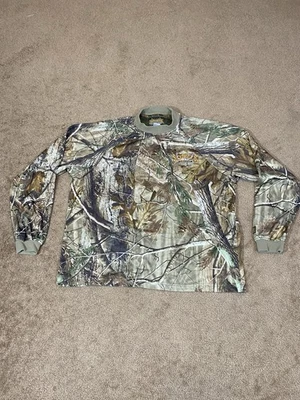 Scentlok T-Shirt Mens XL AP Camo Long Sleeve Crewneck Savannah EXT Hunt - Image 1 of 4