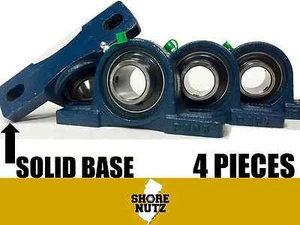 (4 pz) 1" Foro ""SOLIDA BASE"" Cuscinetto blocco cuscino autoallineante, UCP205-16 P205 - Foto 1 di 3