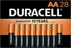 Duracell Coppertop 28 Aa Alkaline All-Purpose Batteries New Expedited Shipping