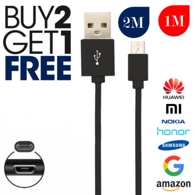 Fast Charger Data Charging Cable For Samsung Galaxy S3 S4 S5 S6 S7 EDGE + G920 - Image 1 of 4