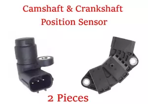 2 Pieces Camshaft & Crankshaft Position Sensor Fits: Acura - Honda 2003-2010 - Picture 1 of 8