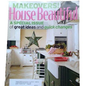 House Beautiful magazine February 2007 Makeovers! A Special Issue quick changes - Imagen 1 de 12